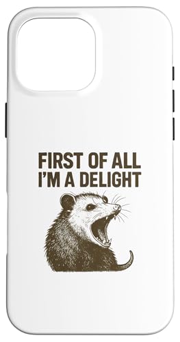 Zuallererst bin ich ein Delight Possum Ich bin eine Freude Hülle für iPhone 16 Pro Max von Delightful Merch Company
