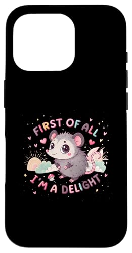 Zuallererst bin ich ein Delight Possum Ich bin eine Freude Hülle für iPhone 16 Pro Zuallererst bin ich ein Delight Possum Ich bin eine Freude Hülle für iPhone 16 Pro von Delightful Merch Company