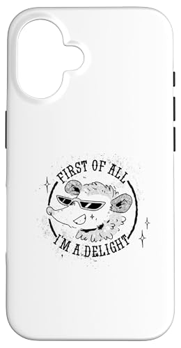 Zuallererst bin ich ein Delight Possum Ich bin eine Freude Hülle für iPhone 16 Zuallererst bin ich ein Delight Possum Ich bin eine Freude Hülle für iPhone 16 von Delightful Merch Company