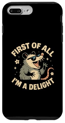 Zuallererst bin ich ein Delight Possum Ich bin eine Freude Hülle für iPhone 7 Plus/8 Plus Zuallererst bin ich ein Delight Possum Ich bin eine Freude Hülle für iPhone 7 Plus/8 Plus von Delightful Merch Company