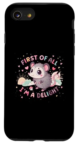 Zuallererst bin ich ein Delight Possum Ich bin eine Freude Hülle für iPhone SE (2020) / 7 / 8 von Delightful Merch Company
