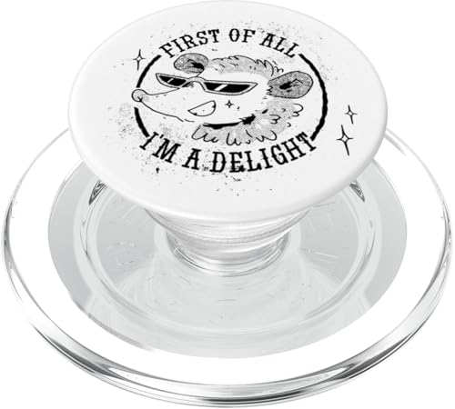 Zuallererst bin ich ein Delight Possum Ich bin eine Freude PopSockets PopGrip für MagSafe Zuallererst bin ich ein Delight Possum Ich bin eine Freude PopSockets PopGrip für MagSafe von Delightful Merch Company