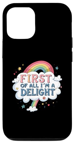 Zuallererst bin ich eine Freude Hülle für iPhone 12/12 Pro Zuallererst bin ich eine Freude Hülle für iPhone 12/12 Pro von Delightful Merch Company
