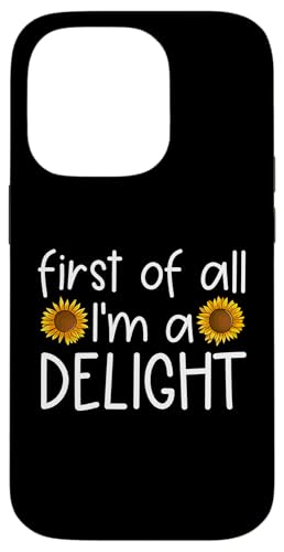 Zuallererst bin ich eine Freude Hülle für iPhone 14 Pro Zuallererst bin ich eine Freude Hülle für iPhone 14 Pro von Delightful Merch Company