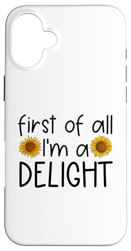 Zuallererst bin ich eine Freude Hülle für iPhone 16 Plus Zuallererst bin ich eine Freude Hülle für iPhone 16 Plus von Delightful Merch Company