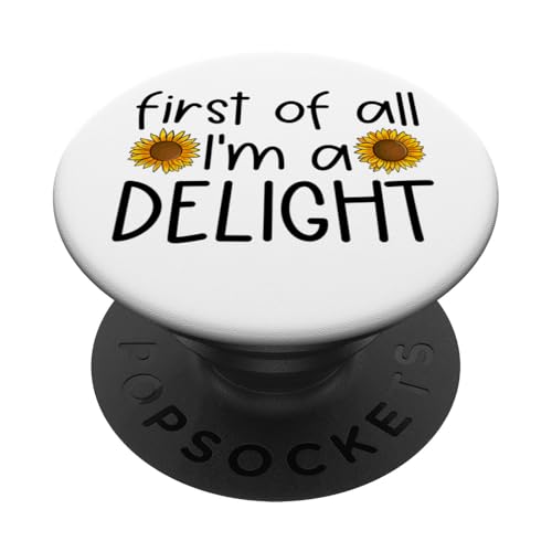 Zuallererst bin ich eine Freude PopSockets Klebender PopGrip Zuallererst bin ich eine Freude PopSockets Klebender PopGrip von Delightful Merch Company