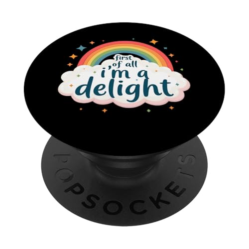 Zuallererst bin ich eine Freude PopSockets Klebender PopGrip Zuallererst bin ich eine Freude PopSockets Klebender PopGrip von Delightful Merch Company