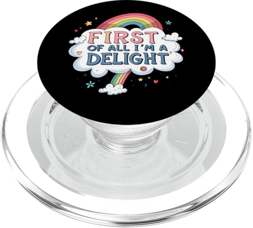 Zuallererst bin ich eine Freude PopSockets PopGrip für MagSafe Zuallererst bin ich eine Freude PopSockets PopGrip für MagSafe von Delightful Merch Company