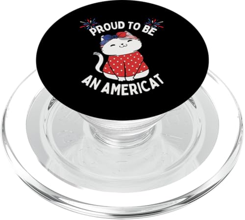 AMERICAT PopSockets PopGrip für MagSafe AMERICAT PopSockets PopGrip für MagSafe von Delightfully Different World