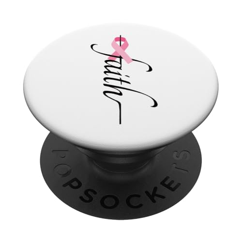 Brustkrebs PopSockets Klebender PopGrip Brustkrebs PopSockets Klebender PopGrip von Delightfully Different World