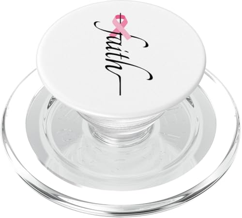 Brustkrebs PopSockets PopGrip für MagSafe Brustkrebs PopSockets PopGrip für MagSafe von Delightfully Different World