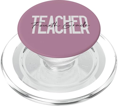 Lehrer der vierten Klasse, Lehre PopSockets PopGrip für MagSafe Lehrer der vierten Klasse, Lehre PopSockets PopGrip für MagSafe von Delightfully Different World