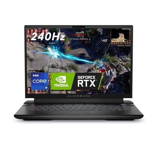 Alienware M16 Gaming Laptop | 16" QHD+ 240Hz 3ms Display | Intel Core i9-13900HX | 32 GB RAM | 1 TB SSD | NVIDIA GeForce RTX 4080 | Windows 11 Home | Dark Metallic Moon von Dell