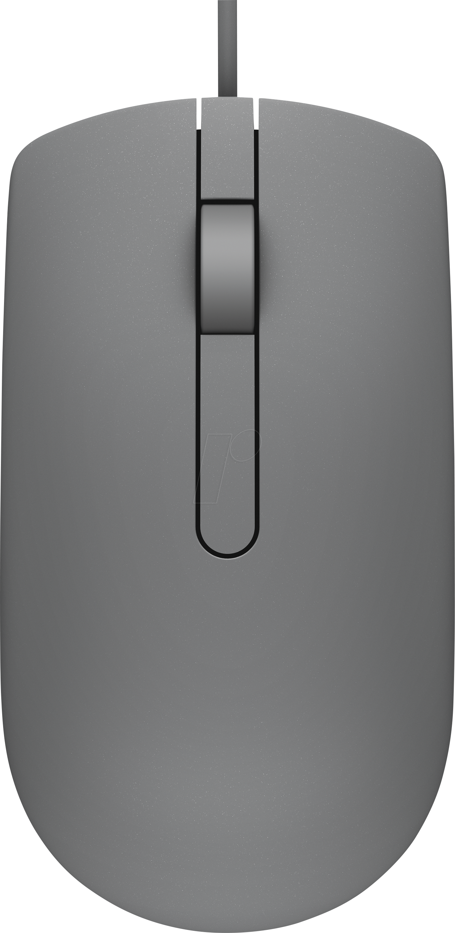 DELL 570-AAIT - Maus (Mouse), Kabel, grau von Dell