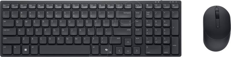 DELL KM555 SW - Tastatur-/Maus-Kombination, Bluetooth/Funk, QWERTZ von Dell