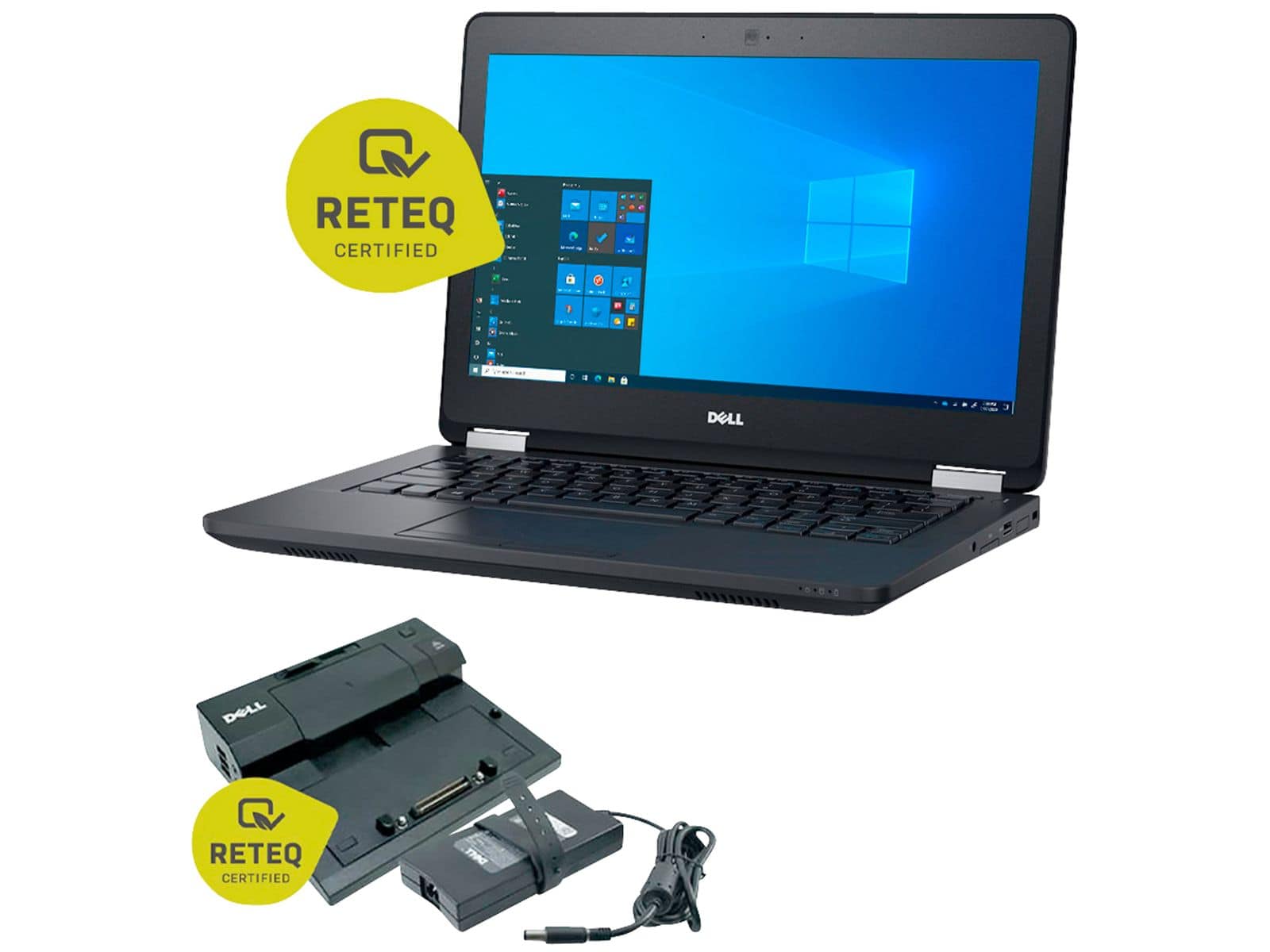 DELL Notebook Latitude E5270, 31,75 cm (12,5"), i7, 8GB, 256 GB, Win10Pro, refurbished von Dell