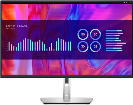 DELL P Series P3223DE 80 cm (31.5 ) 2560 x 1440 Pixel Quad HD LCD Schwarz - Silber (DELL-P3223DE) von Dell