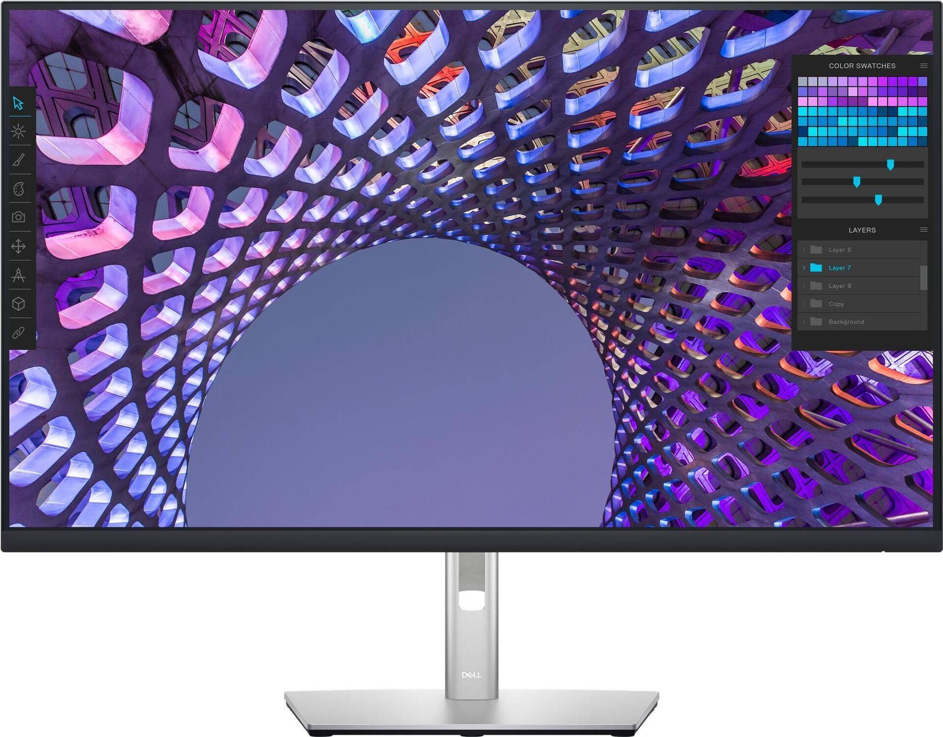 DELL P3223QE 80cm (31.5) 4K UHD IPS Monitor HDMI/DP/USB-C/LAN Pivot HV [Energieklasse F] (DELL-P3223QE) von Dell