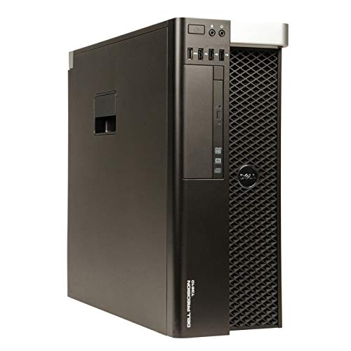 DELL T3610 Workstation Tower Intel Xeon Processor E5-1620 V2 (10M Cache, 3.70 GHz) 16GB DDR3, SSD 256GB, DVD, Geforce Quadro K600, Windows 10 Pro (Generalüberholt) von Dell