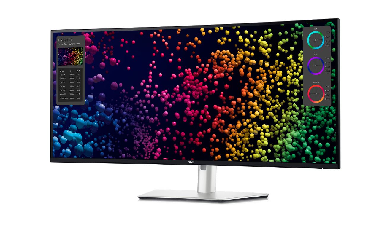 DELL UltraSharp 40 Curved Thunderbolt Hub Monitor U4025QW 100,8cm 39,7Zoll IPS 5120x2160 2000:1 120Hz HDMI DP USB DaisyChain [Energieklasse F] (DELL-U4025QW) von Dell