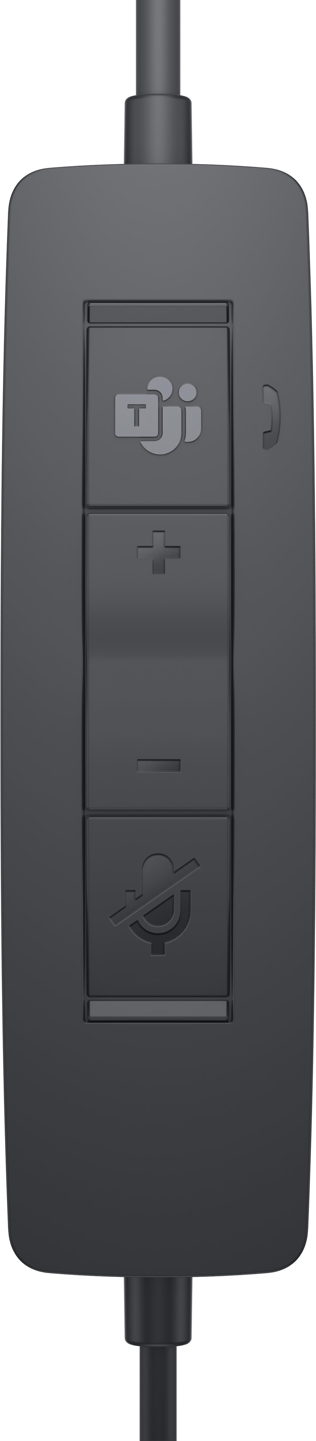 DELL WH3022 - Kopfhörer - Kopfband - Büro/Callcenter - Schwarz - Status - Verkabelt (DELL-WH3022) von Dell