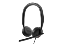 DELL WH3024, Kabelgebunden, Anrufe/Musik, 20 - 20000 Hz, 110 g, Kopfhörer, Schwarz DELL WH3024, Kabelgebunden, Anrufe/Musik, 20 - 20000 Hz, 110 g, Kopfhörer, Schwarz von Dell