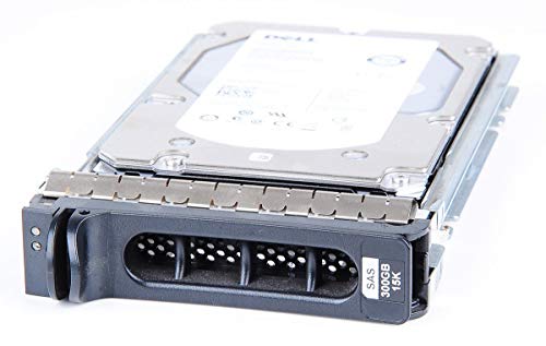 Dell 0F617N F617N / F617N / F617N (refurbished) SAS-Festplatte (300 GB, 15.000 U/min, 8,9 cm (3,5 Zoll), Hot Swap von Dell