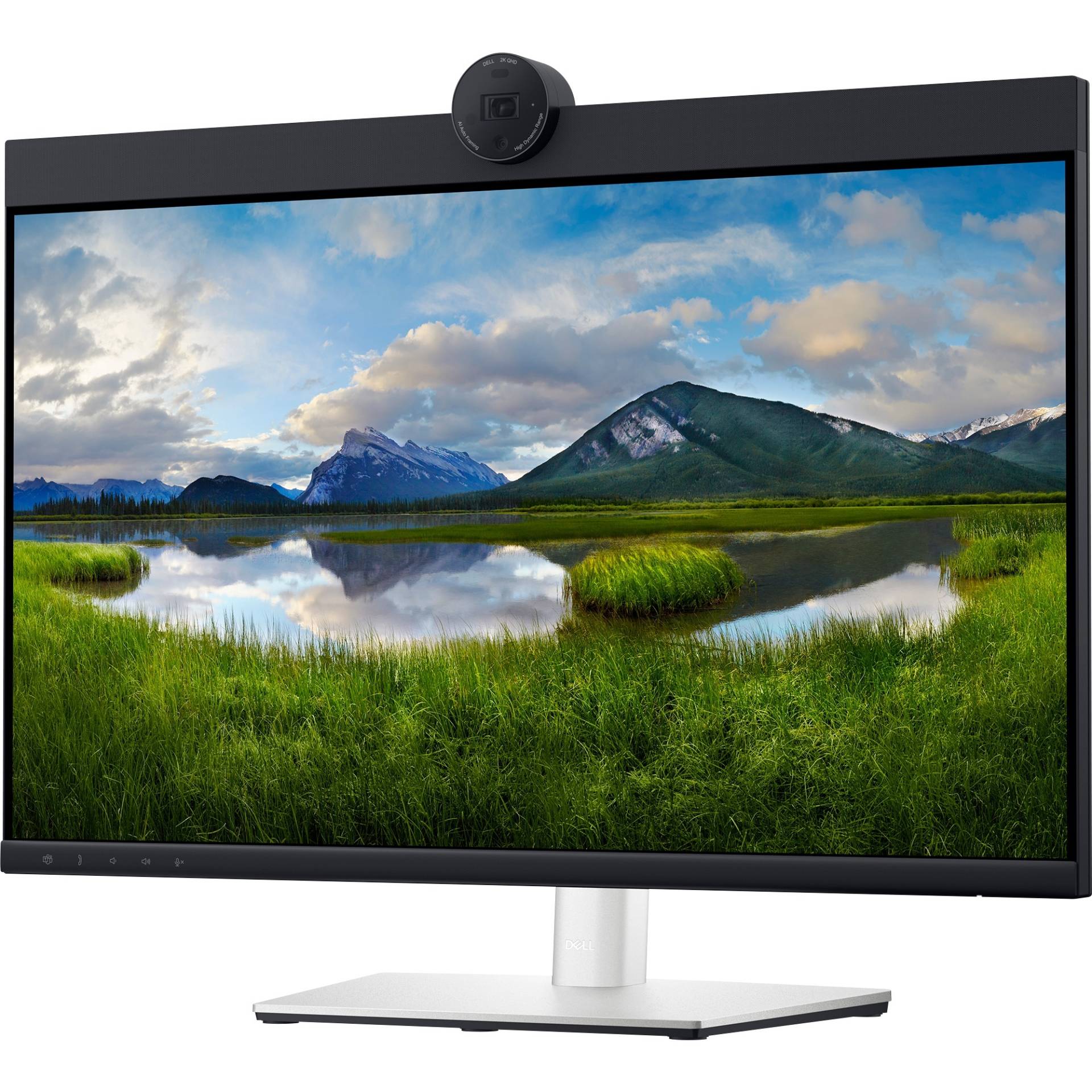 Dell 24 Video Conferencing Monitor P2424HEB - LED-Monitor - 61 cm (24) (23.8 sichtbar) - 1920 x 1080 Full HD (1080p) @ 60 Hz - IPS - 250 cd/m² - 1000:1 - 5 ms - HDMI, DisplayPort, USB-C - Lautsprecher - BTO - mit 3 Jahre Basic Hardware Service mit Advan [Energieklasse E] (DELL-P2424HEB) von Dell