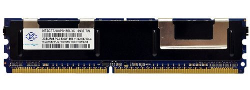 Dell 2GB PC2-5300F DDR2-667 2RX8 ECC, NT2GT72U8PD1BD-3C (DDR2-667 2RX8 ECC) von Dell