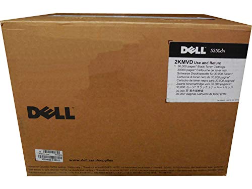 Dell 2KMVD High Capacity Use and Return Toner Cartridge für 5350, schwarz von Dell