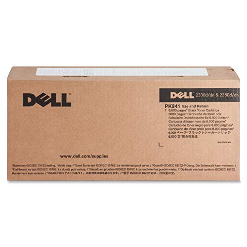 Dell 593 – 10335 Toner 6000 Seiten Schwarz Tonerkartusche und Laser Tonerkartusche und Laser (Toner, schwarz, Laser, 2330d, Schwarz) von Dell