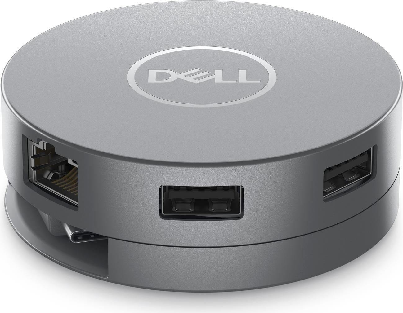 Dell 6-in-1 Multiport Adapter DA305 - Dockingstation - USB-C - HDMI, DP, USB-C - GigE - für Alienware x14 R1, Inspiron 14 54XX, 14 7420, Latitude 5421, Vostro 5620, XPS 15 95XX von Dell