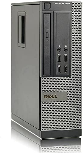 Dell 7010 SFF Intel Core i7-3770 RAM 8 GB SSD 240 GB DVD-Player Windows 10 Pro (Generalüberholt) von Dell