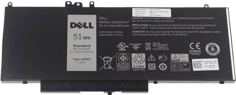 Dell Battery, 51WHR, 4 Cell (W125702464) von Dell