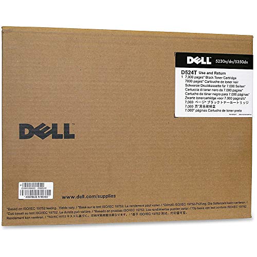 Dell D524T Use and Return Standard Capacity Toner Cartridge für 5350 Printer, schwarz von Dell