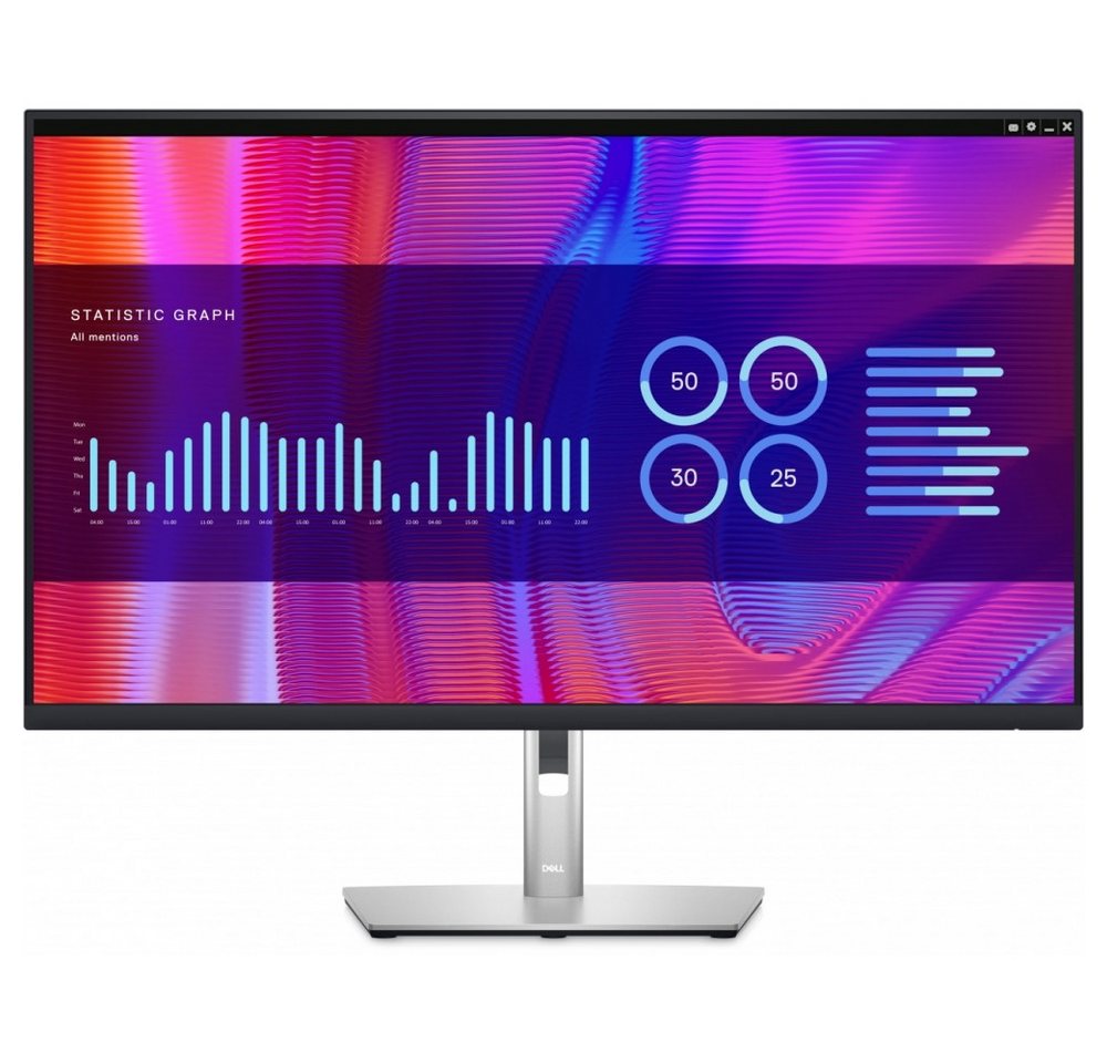 Dell Dell P3223DE 31,5 Zoll QHD Monitor TFT-Monitor (2560 x 1440 px, 2560 x 1440 QHD, 5 ms Reaktionszeit, LED, Ergonomisches Design mit Höhenverstellung) von Dell