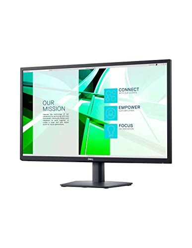 Dell E2723HN 27 Zoll Full HD (1920x1080) Monitor, 60Hz, IPS, 5ms, Eingebaute Lautsprecher, HDMI, VGA, 3 Jahre Garantie, Schwarz von Dell