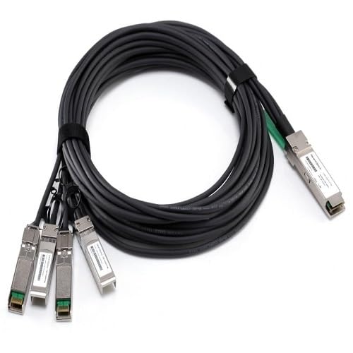 Dell GBASE +/SFP +, 1 m 1 m schwarz, Silber Netzwerk-Kabel – Netzwerk-Kabel (1 m, 1 m, GBASE +, SFP +, männlich/männlich, Kupfer, schwarz) von Dell