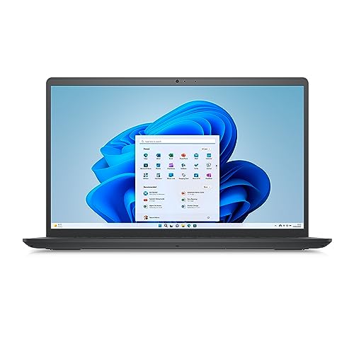 Dell Inspiron 15 (3520) Laptop | 15,6 Zoll Full-HD Display | Intel Core i3-1215U Prozessor | 8 GB RAM | 256 GB SSD | Intel UHD Graphics | Windows 11 Home | QWERTZ Tastatur | Carbon Black von Dell