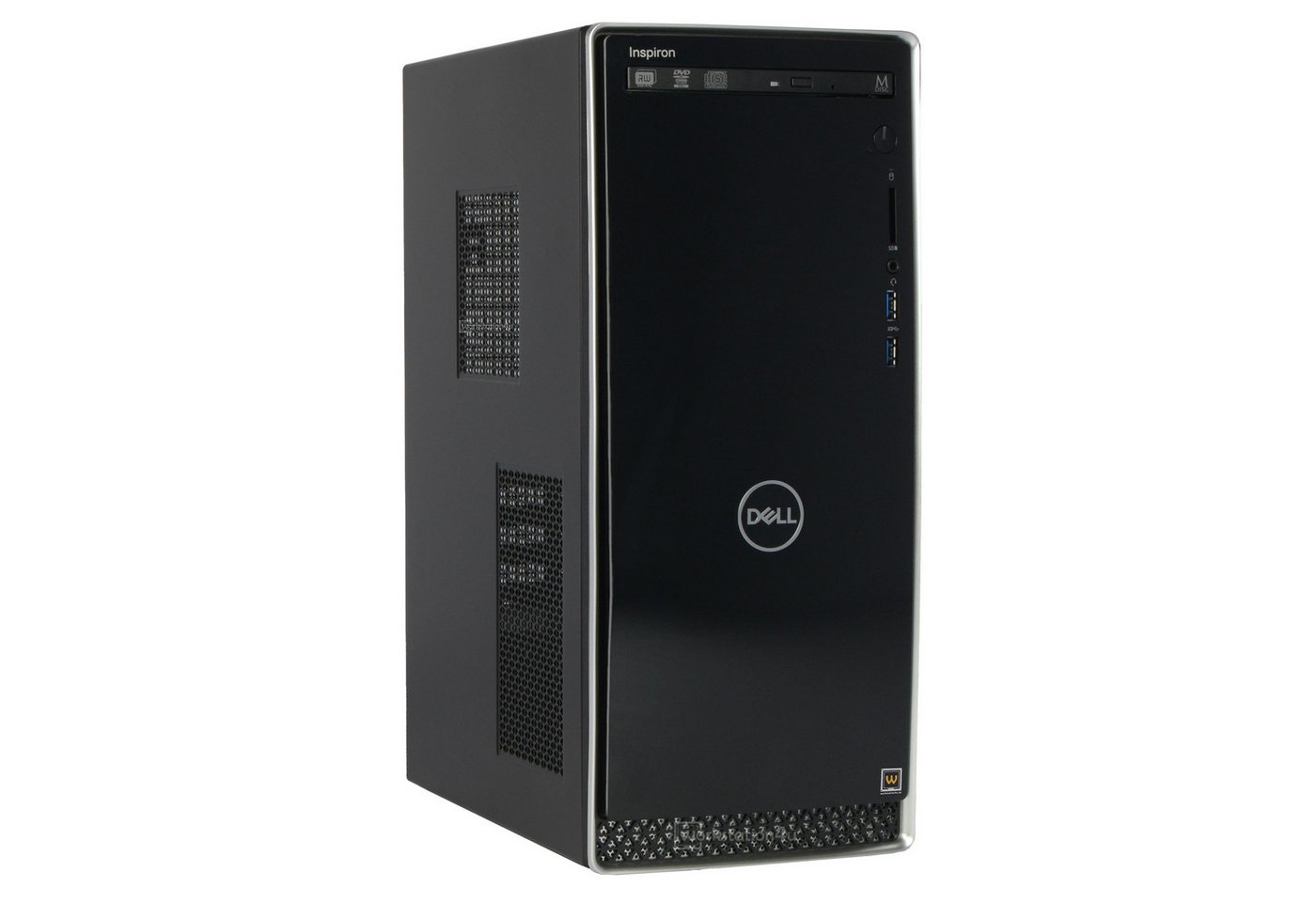 Dell Inspiron 3670 Business-PC (Intel Core i7 8700, UHD Graphics 630, 16 GB RAM, 500 GB SSD, Luftkühlung, i7-8700, WLAN + BT, Windows 11 Pro, DVD-RW) von Dell