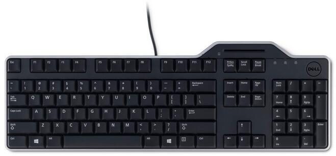 Dell KB813 Smartcard USB Tastatur schwarz Dell KB813 Smartcard USB Tastatur schwarz von Dell