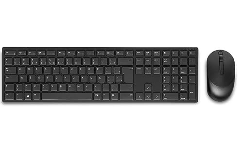 Dell KM5221W, Pro Wireless, Tastatur und Maus Set, German (QWERTZ), schwarz von Dell