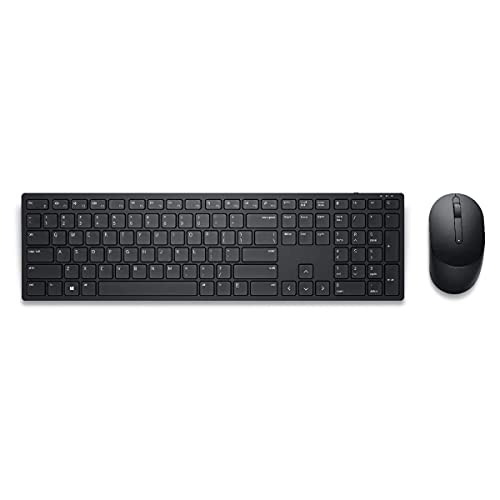 Dell KM5221W, Pro Wireless, Tastatur und Maus Set, US International (QWERTY), schwarz von Dell