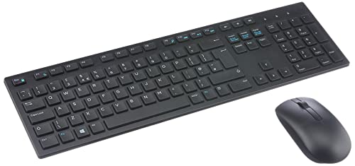 Dell KM636, Wireless, Tastatur und Maus Set, UK (QWERTY), schwarz von Dell