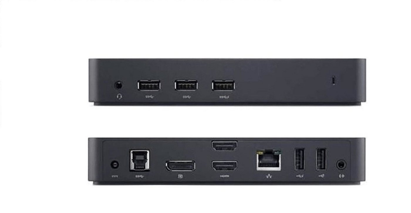 Dell Laptop-Dockingstation D3100 Docking Station Port Replicator USB 3.0 von Dell