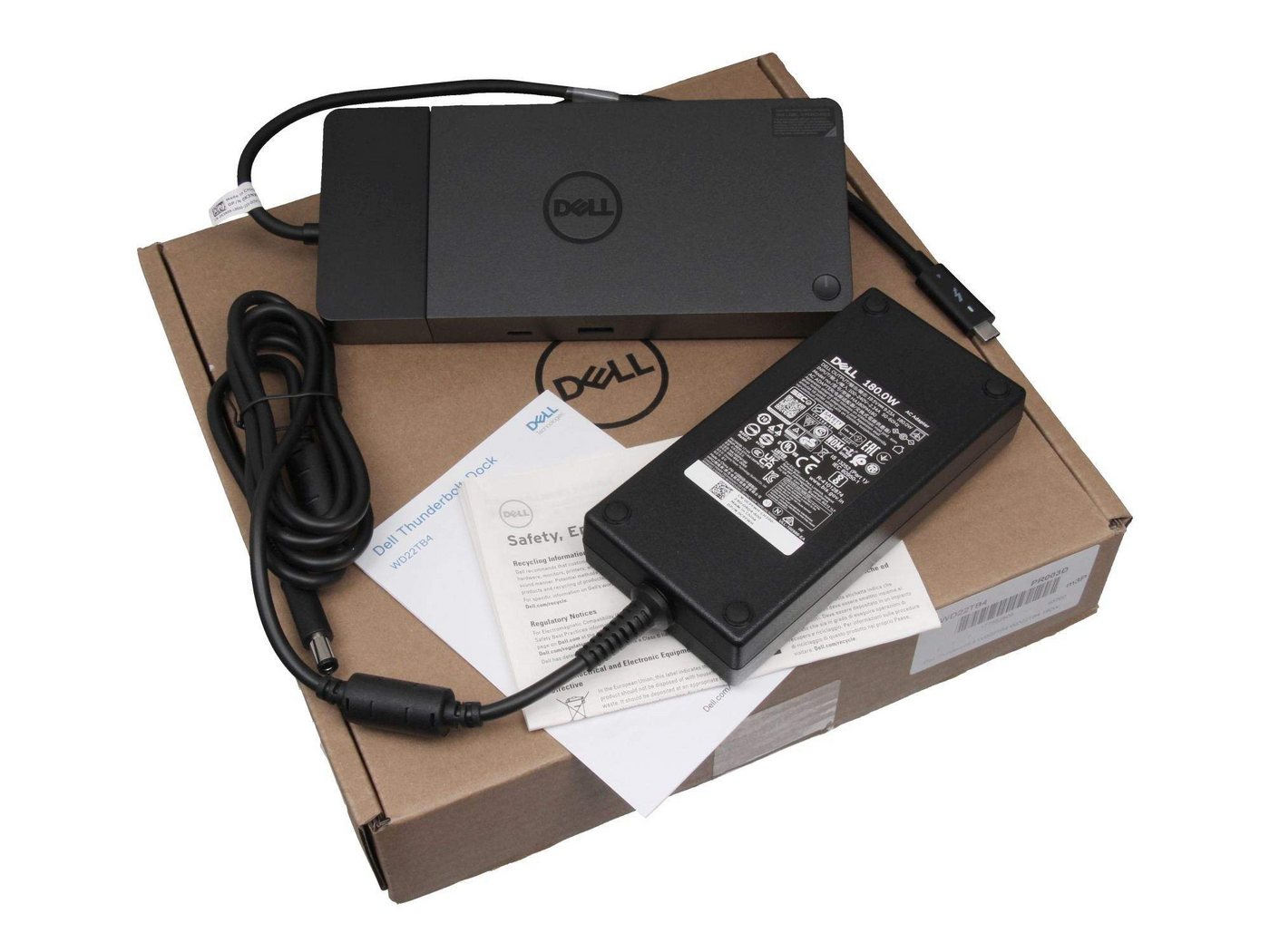 Dell Laptop-Dockingstation DELL Thunderbolt Dock WD22TB4 180W Dell Laptop-Dockingstation DELL Thunderbolt Dock WD22TB4 180W von Dell