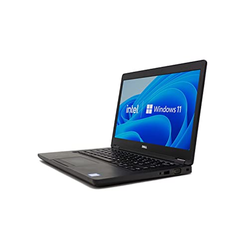 Dell Latitude 5480 Core i5 Notebook | Windows 11 Pro Display 14" Full HD | 16GB RAM SSD M.2 256GB | TypeC USB3 Webcam HDMI Business Laptop (überholt) von Dell