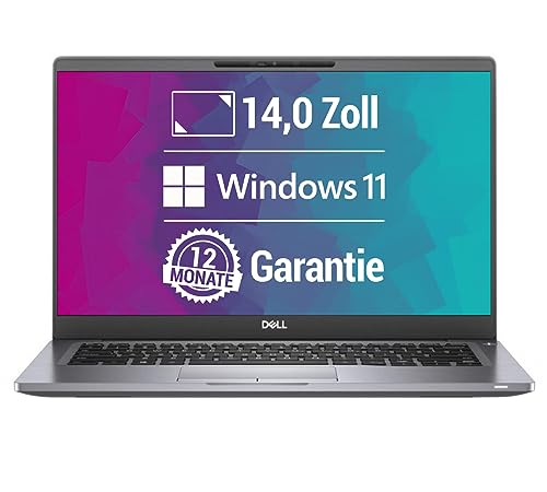 Dell Latitude 7400 14 Zoll Full HD Laptop Intel Core i5-8365U@ bis zu 4,1 GHz 16 GB 512 GB SSD mit Windows 11 Pro & GRATIS Antiviren-Software HDMI inkl. 12 Monate Garantie (Generalüberholt) von Dell