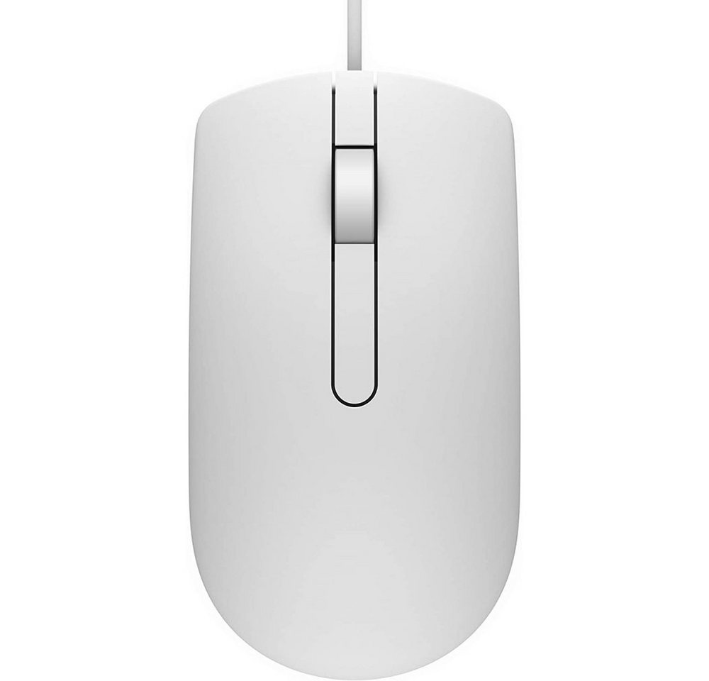 Dell MS116 - Maus - weiß ergonomische Maus von Dell
