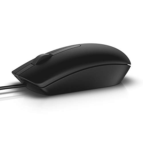 Dell MS116 Wired USB Optical Mouse (Black), 1YR von Dell